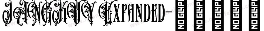 JANGKUY Expanded字体转换